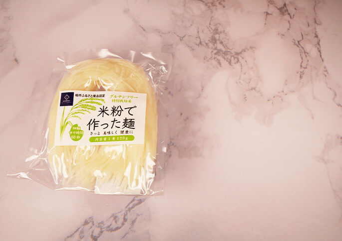 米粉麺の細麺画像